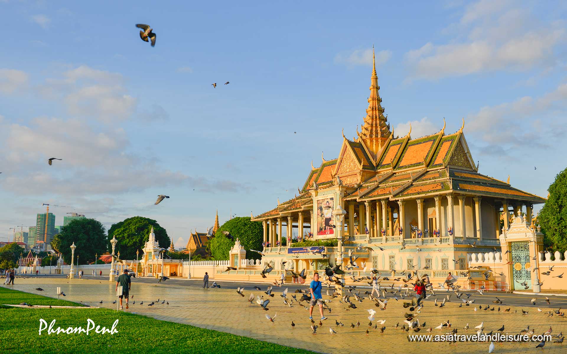 The Royal Palace in Phnom Penh
