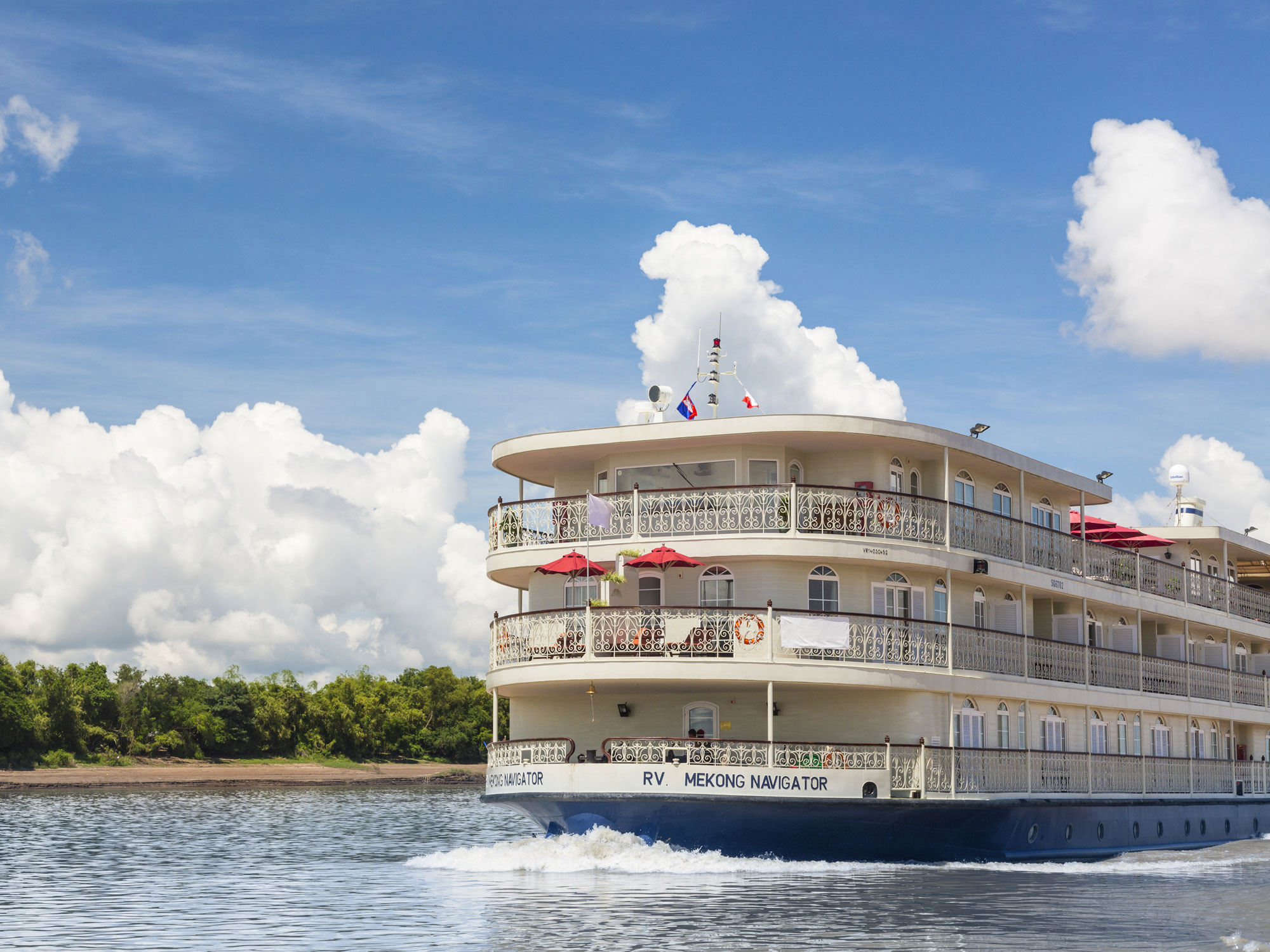 Mekong River Cruises RV Mekong Navigator in Sieam Reap