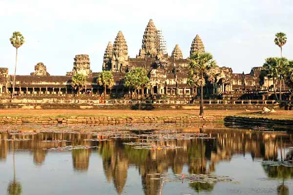 Angkor Wat temple complex in Cambodia