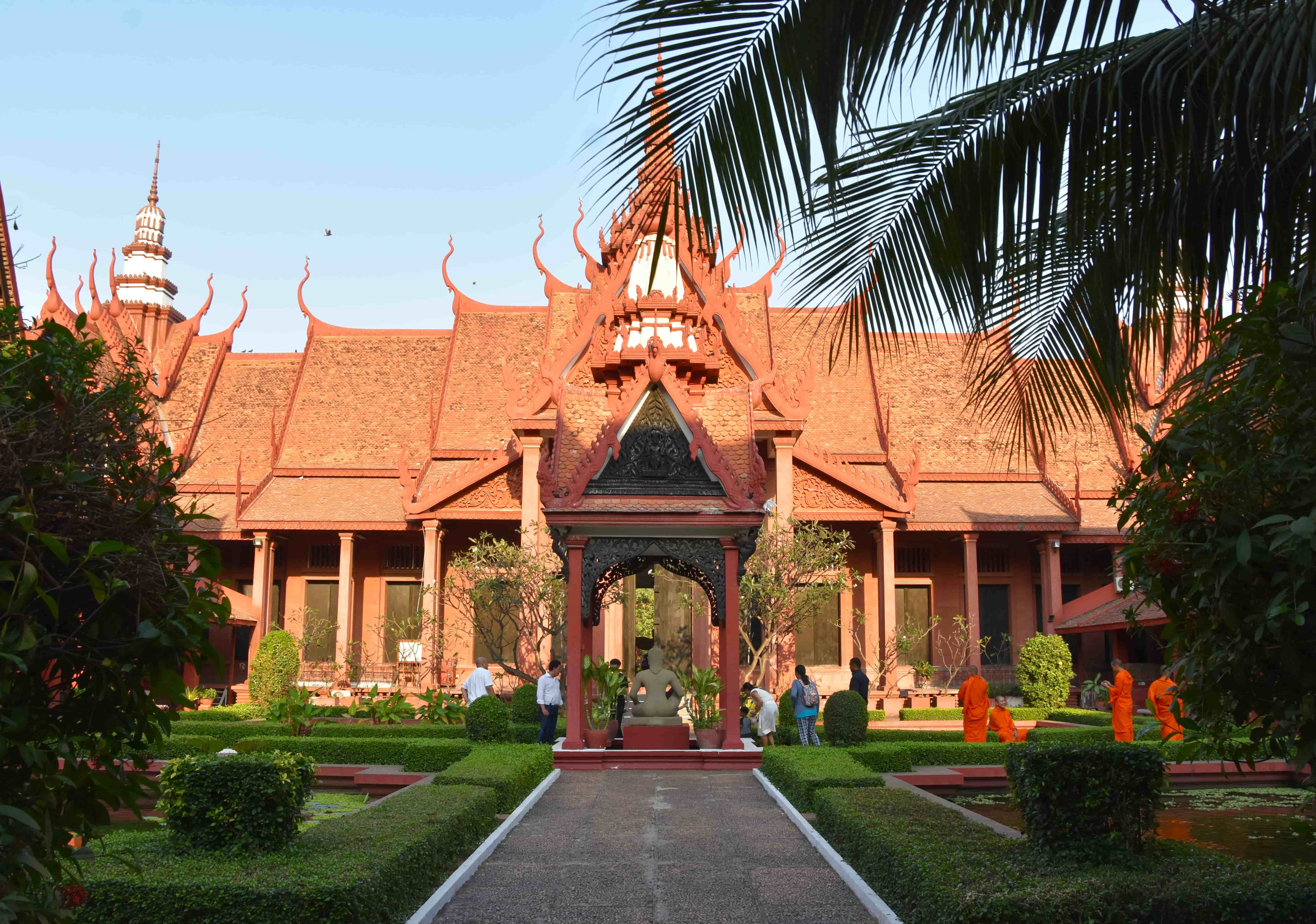 The National Museum of Cambodia in Phnom Penh, showcasing Cambodia’s rich history.