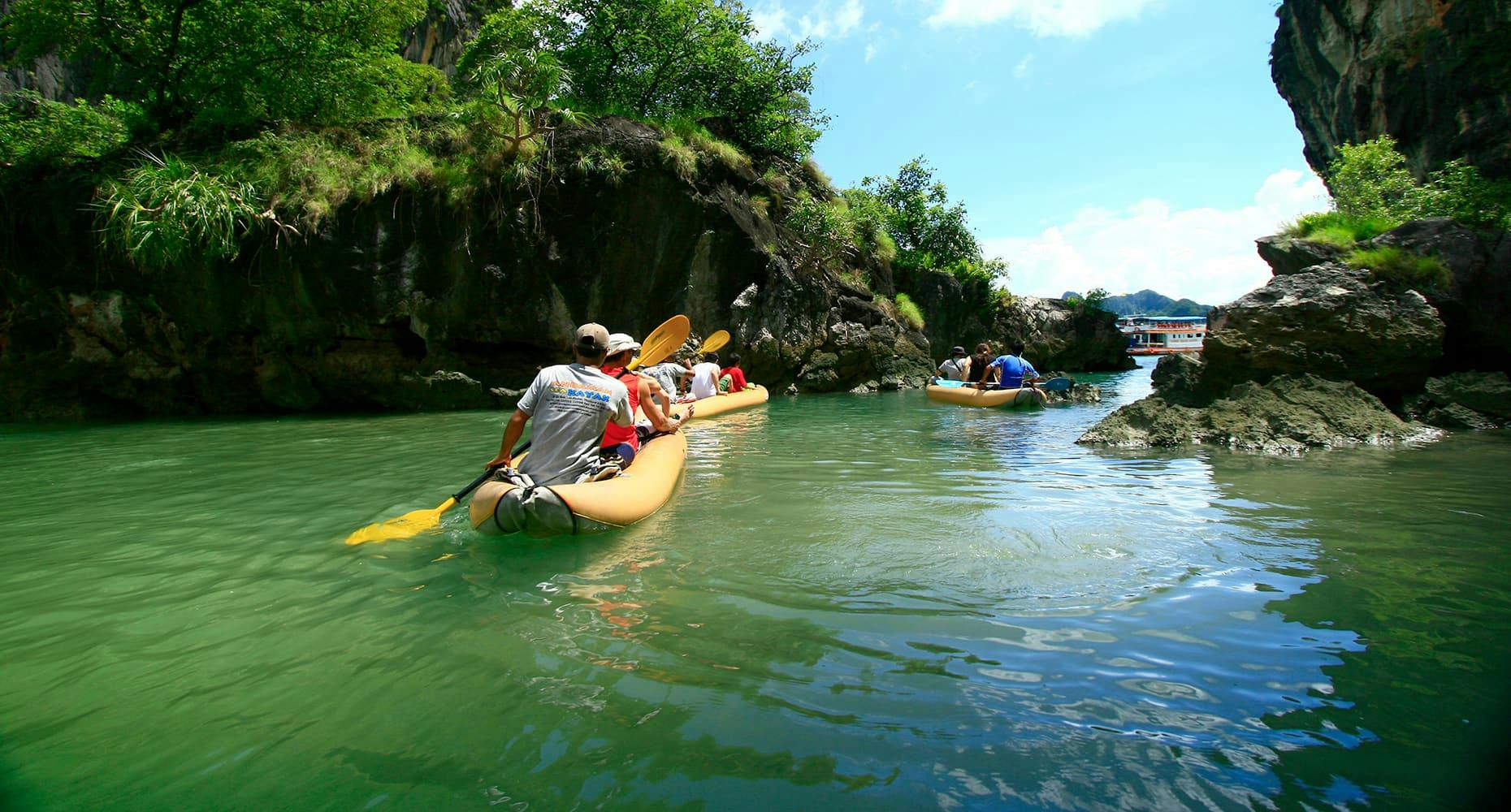 Kayaking in Phang Nga Bay, Phuket