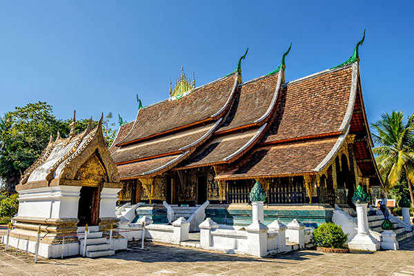 The stunning Wat Xieng Thong temple in Luang Prabang, representing the beauty and spirituality of Lao culture.
