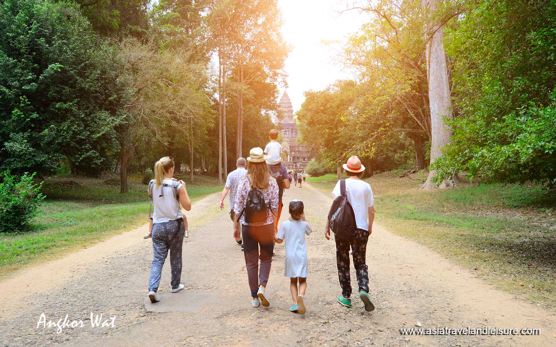 A Cambodia Family Holiday Begins at  Bayon Temple