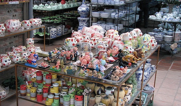 Bat Trang Pottery Village