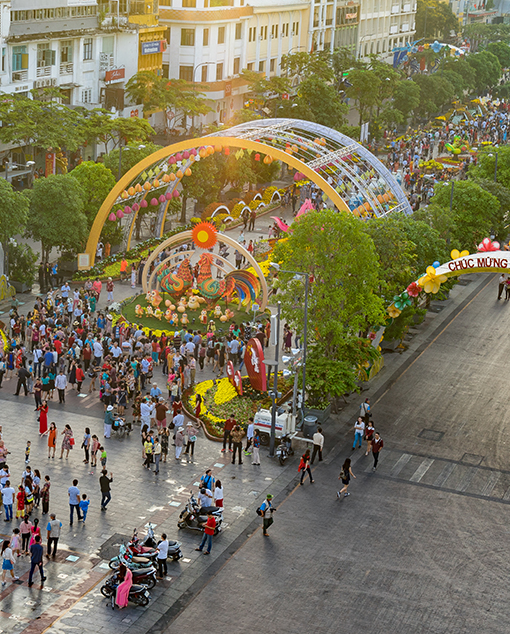 Nguyen Hue Flower Street Festival