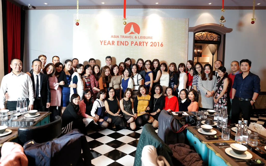 Asia Travel & Leisure had the Year End Party in Hanoi in the evening of Jan 8th 2016.
