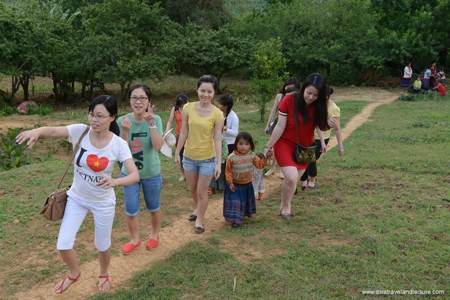 Our four sisters in Moc Chau