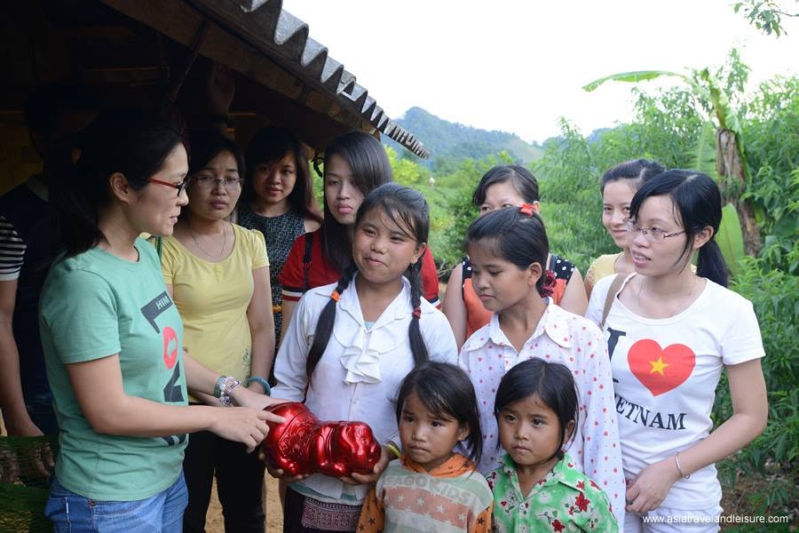 Our four sisters in Moc Chau